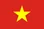 Drapeau du Vietnam menant à un site web qui explique les commandements de Dieu en vietnamien.
